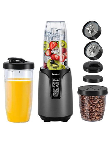 Batidora Personal Panana 850W con Tazas Portátiles 600ml