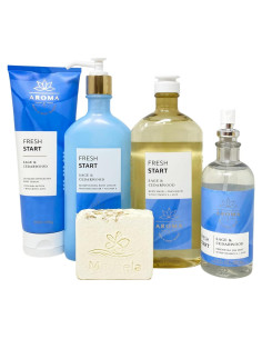 Conjunto de Cuidado Corporal Bath & Body Works Sábila y Madera de Cedro