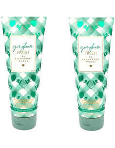 Crema Corporal Hidratante Bath & Body Works Gingham 2x240ml 2