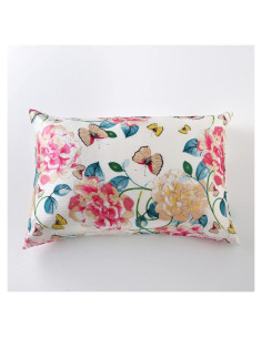 Funda de Almohada de Seda de Morera Tim & Tina 14x19"