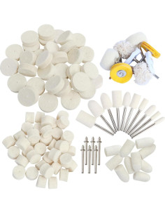 Juego de Ruedas de Pulido FPPO 106 Piezas 3 mm para Joyería 2