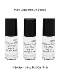 Aceite de Fragancia de Guayaba J & TC - 3 Botellas 5ml Roll On 2