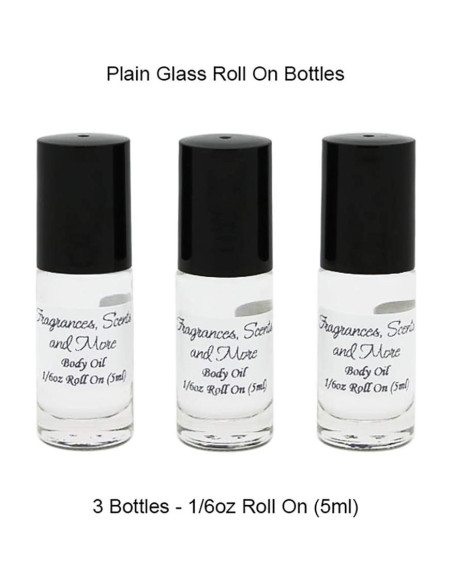 Aceite de Fragancia de Guayaba J & TC - 3 Botellas 5ml Roll On