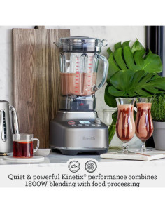 Licuadora Breville Super Q 2L Acero Inoxidable 1800W 2