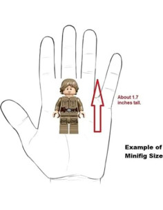 Minifigura LEGO Star Wars Greef Karga con Pistola Blaster 2