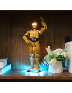 Kit de Luz LED BRIKSMAX para Lego C-3PO 75398 - Iluminación 2