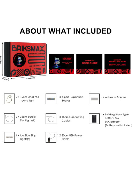 Kit de Iluminación LED BRIKSMAX para LEGO 75349 Casco Captain Rex