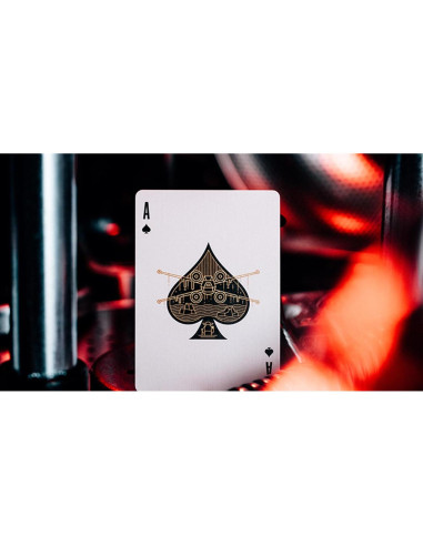 Baraja de Juego Star Wars Lado Oscuro Theory11 - Gris Grafito