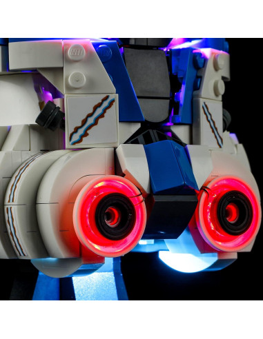 Kit de Iluminación LED BRIKSMAX para LEGO 75349 Casco Captain Rex