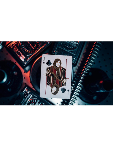 Baraja de Juego Star Wars Lado Oscuro Theory11 - Gris Grafito