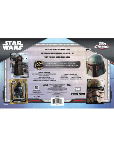 Topps 2024 Star Wars Super Box - 10 Paquetes + 3 Bonos