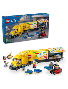 Juguete Camión de Entrega Amarillo LEGO City 60440 - 1061 Piezas