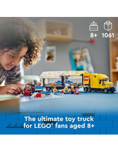 Juguete Camión de Entrega Amarillo LEGO City 60440 - 1061 Piezas 2