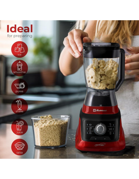 Licuadora Koblenz LKM-9608 2L 1400W 6 Velocidades Roja Licuadora Koblenz LKM-9608 2L 1400W 6 Velocidades Roja