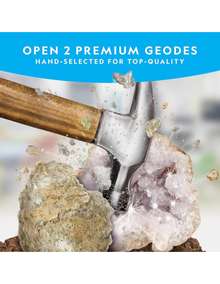 Caja de Colección de Rocas National Geographic - 300 Piezas