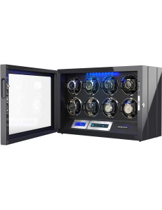 Enrollador de Reloj JINS&VICO 8 Espacios Fibra de Carbono 2