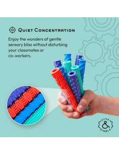 Funda de Silicona Texturizada Gyre & Gimble para Lápiz - 6 Piezas 2