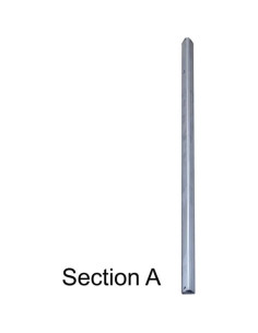 Poste telescópico S&K Tri-Pole 4.57 m para casa de murciélagos 2