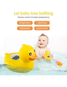 Termómetro Digital para Bebés B&H - Pato Clásico Flotante 2