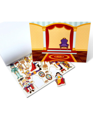 Almohadilla de Calcomanías Reutilizables Melissa & Doug - Castillo de Princesa