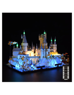 Kit de Iluminación LED LightGo para Lego Castillo de Hogwarts