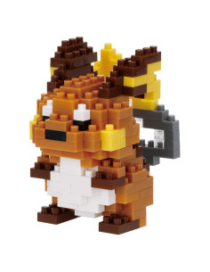 Nanoblock Raichu Pokémon Kit de Construcción 170 Piezas