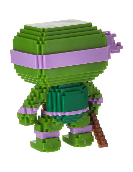 Figura Coleccionable Funko 8-Bit Tortugas Ninja Donatello 9.5cm