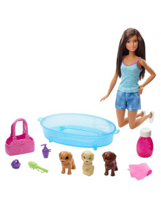 Juego de Mascotas y Accesorios Barbie Mattel - Morena