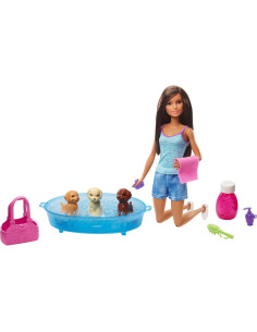 Juego de Mascotas y Accesorios Barbie Mattel - Morena 2