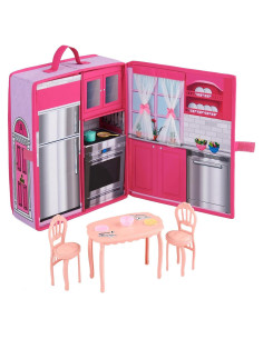 Juego de Cocina Portátil Badger Basket para Muñecas 30 cm