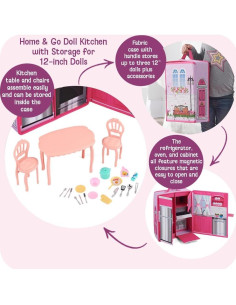 Juego de Cocina Portátil Badger Basket para Muñecas 30 cm 2