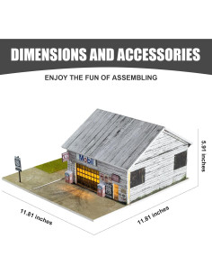 Estuche de exhibición 1/64 cxiiuui con luces LED y 5 espacios 2