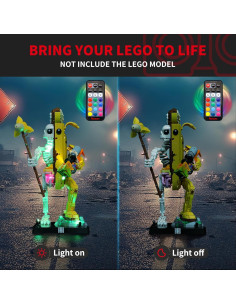Kit de Luz LED BRIKSMAX para Lego 77072 Peely Bone - Control Remoto 2