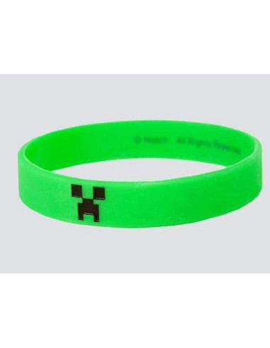 Pulsera Creeper JINX Minecraft Grande Verde 20.96 cm