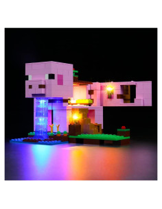 Kit de Luz LED BrickBling para Casa de Cerdo LEGO 21170