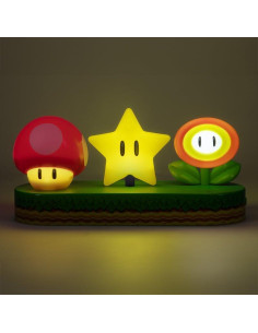 Luz de Escritorio Super Mario Paladone 30 cm LED Multicolor 2