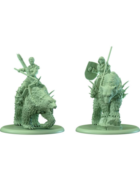 Juego de Miniaturas A Song of Ice and Fire CMON Jinetes de Osos