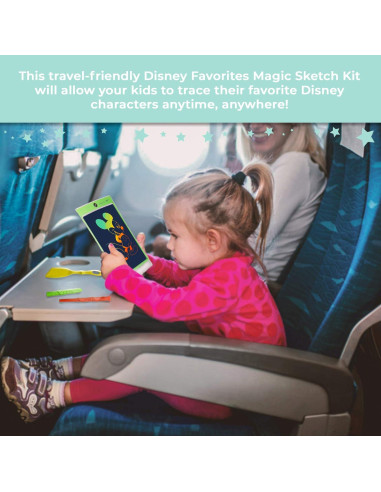 Tableta de Escritura Sin Papel Boogie Board Magic Sketch Disney