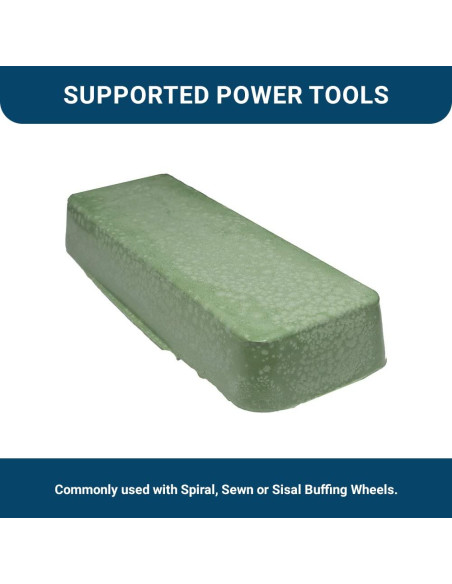 Compuesto de Pulido Benchmark Abrasives 0.45 kg Verde Esmeralda
