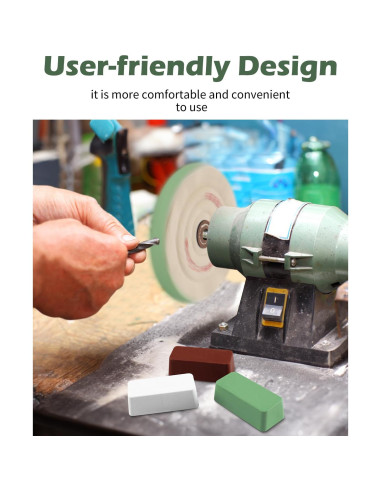 Kit de Pulido AOKLIT 3 Piezas para Metal y Joyería