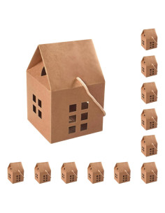 Cajas de Caramelo HAN SHENG 30 Pcs Papel Kraft Casa