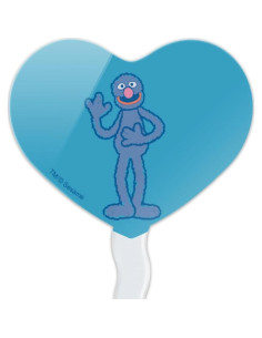 Palillos de Cupcake Corazón Distressed Graphics & More - 6 Piezas 2