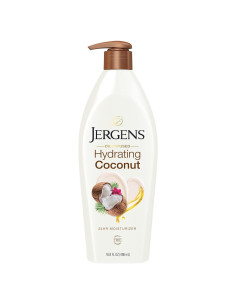 Loción Corporal Hidratante Jergens 476 ml con Aceite de Coco