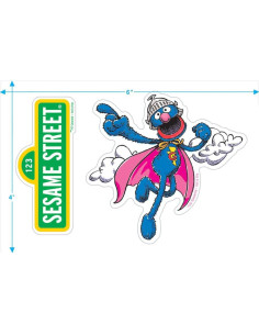 Stickers Coleccionables de Plaza Sésamo Popfunk 10.16x15.24 cm 2