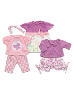 Conjunto de Ropa para Muñecas Melissa & Doug 6 Piezas 30-45 cm