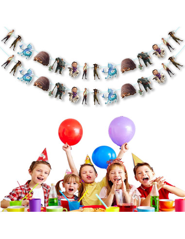 Decoración de Pared Raya y la Última Dragón 1.83m x 14cm