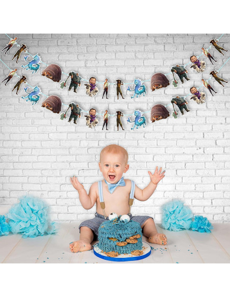 Decoración de Pared Raya y la Última Dragón 1.83m x 14cm