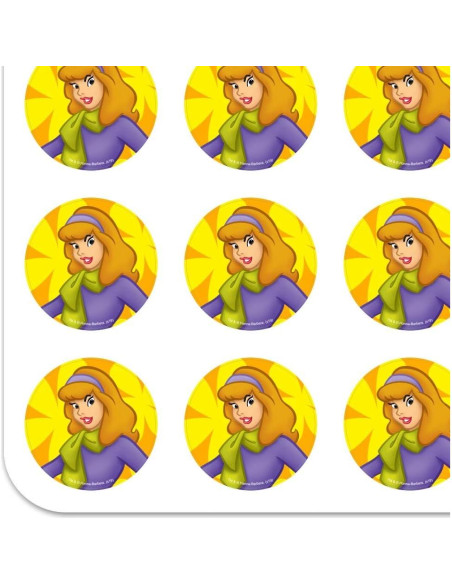 Planificador de Personaje Scooby Doo - 50 Pegatinas Transparentes Planificador de Personaje Scooby Doo - 50 Pegatinas Transparentes