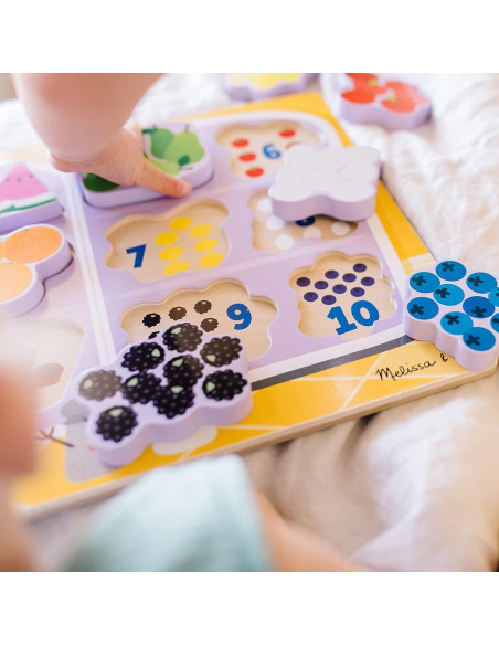 Rompecabezas de Madera Melissa & Doug Pistas de Blue y Tú - 10 Piezas Rompecabezas de Madera Melissa & Doug Pistas de Blue y Tú - 10 Piezas