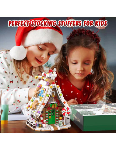 Juego de Construcción Casa de Jengibre con Luz 916 PZS